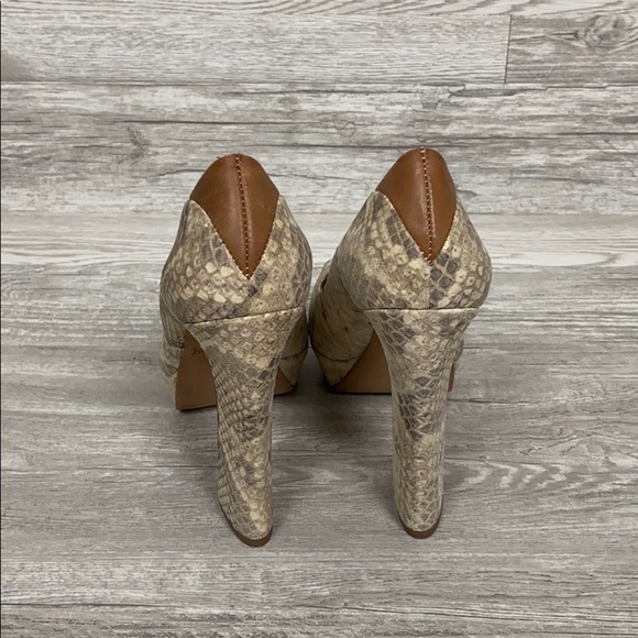 Sam Edelman SnakeSkin Platform Heels - Picture 4 of 8